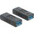Delock - USB adapter - USB Type A (F) to USB Type A (F) - | 66641