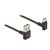 Delock Easy - USB cable - USB (M) up/down angled, reversi | 85274