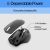 HP Silent 280M - Mouse - wireless - USB wireless re | 19U64AA#ABB