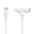 HyperJuice - Lightning cable - 24 pin USB-C male to  | HJ4010WHGL