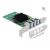Delock PCI Express x4 Card to 4 x external USB 3.0 Quad C | 89048