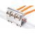 DIGITUS DIN rail adapter for 3x Keystone module AN25183