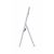 Allnet floor display 43 inch stand with castors, 700 Nits, HDMI, color white