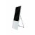 Allnet floor display 43 inch stand with castors, 700 Nits, HDMI, color white