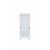 Allnet floor display 43 inch stand with castors, 700 Nits, HDMI, color white