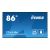 iiyama ProLite LH8665UHSB-B1 - 86" Diagonal Class LED-backlit LCD