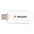 Verbatim PLECTRA USBC FLASH DRIVE WHITE 64GB 64 30228
