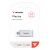 Verbatim PLECTRA USBC FLASH DRIVE WHITE 64GB 64 30228