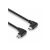 Lindy - USB cable - 24 pin USB-C (M) right-angled to 24 p | 32009
