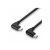Lindy - USB cable - 24 pin USB-C (M) right-angled to 24 p | 32009