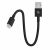 Apple USBA to USBC Woven Short Cable Bolt Black MEQL4ZMA