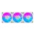 AORUS / Case fan / 120 mm / ice (pack of 3) | GP-ECFAN1203 ICE