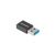 Lanberg AD-UC-UA-01 / USB 3.0 Type A / USB 3.0 Type C / Black