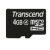 Transcend / Flash memory card / 4 GB / Class 4 / micr | TS4GUSDC4