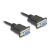 Delock / Serial RS-232 cable / DB-9 (F) screwable to DB-9 | 86825