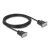 Delock / Serial RS-232 cable / DB-9 (F) screwable to DB-9 | 86825