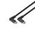 Lindy / USB cable / 24 pin USB-C (M) right-angled to 24 p | 32024