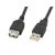 Lanberg CA-USBE-10CC-0018-BK / 1.8 m / USB A / USB A / USB 2.0 /