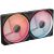 CORSAIR iCUE Link LX140-R RGB Case fan reverse blade 140mm black (pack of 2)