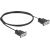 Delock / Serial RS-232 cable / DB-9 (F) screwable to DB-9 | 86823