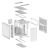 ASUS TUF Gaming GT502 Horizon / Mid tower gamin | 90DC0093-B19010