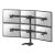 Neomounts FPMA-D700DD6 / Stand / for 6 LCD displays / black / scr