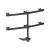 Neomounts FPMA-D700DD6 / Stand / for 6 LCD displays / black / scr