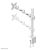 Neomounts FPMA-D935 / Mounting kit / full-motion / for LCD displa