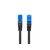 Lanberg PCF6A-10CC-0150-BK / 1.5 m / Cat6a / S/FTP (S-STP) / RJ-4