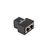 Lanberg ADS-RJ45-2RJ45-OS / Cable splitter / Black / Female / 1 x