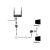 Lanberg ADS-RJ45-2RJ45-OS / Cable splitter / Black / Female / 1 x
