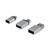 Equip USBC OTG adapter 3Pack USB C USB C USB A USB A 133475