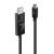 Lindy Adapter cable 24 pin USBC (M) to DisplayPort (M) 43341