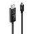 Lindy Adapter cable 24 pin USBC (M) to DisplayPort (M) 43341