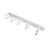 Alcasa GC-N0156 / Cable management panel / White / 1U / 1 pc(s)