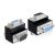 Delock / Serial adapter / DB-9 (M) to DB-9 (F) / 270° con | 65265
