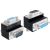 Delock / Serial adapter / DB-9 (M) to DB-9 (F) / 270° con | 65265