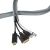 LogiLink Cable management sleeve with zipper 1 m KAB0073