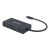 Manhattan USBC DockHub, Ports (x3): DVII, HDMI and VGA 152983