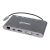 Manhattan USBC DockHub with Card Reader, Ports (x8): 152808
