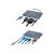 Manhattan USBC DockHub with Card Reader, Ports (x8): 152808