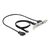 Delock Slot bracket / USB panel / 19 pin USB 3.0 header,  | 89934
