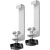 Brennenstuhl 1990500010 / Power strip clamp / Silver / 1.6 cm / 2