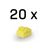 LINDY / LAN port blocker / yellow (pack of 20) | 47901