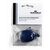 Durable STYLE Secure Retractable Carabiner Badge Reel for IDs & Keys Blue