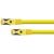 PYTHON Patchcabel 0.5 m Cat.7 yellow  8070PY005Y
