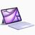Inateck KB04122, QWERTZ, Touchpad, Apple, iPad A | KB04122_PURPLE