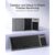 Inateck KB06101_STEEL GRAY / Wireless / RF Wireless + Bluetooth /