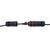 Equip Cat.6A S/FTP Outdoor Patch Cable, 0.25m, Black / 0 | 605103