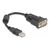 Delock / Serial adapter / USB / RS-232 / black | 61549